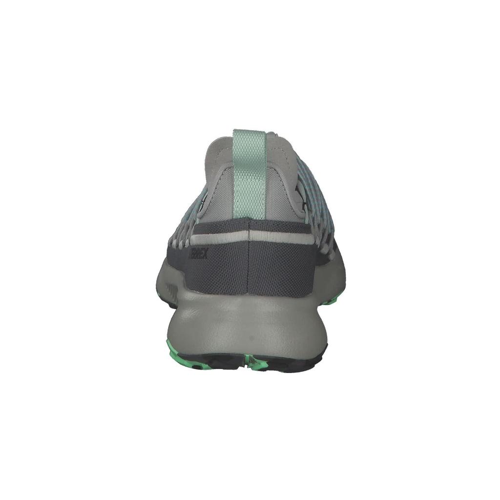 Трекинговые ботинки Terrex Voyager 21 Canvas Travel LGJ28 Metal Green см [Adidas] Серый/Серебристый Металлик/Луч (GX8675) 26,0