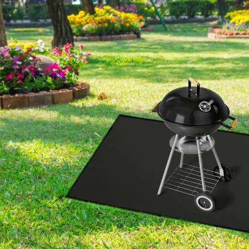 Коврик для гриля BBQ Толстая подкладка Вкладыши для духовки Коврики для выпечки Двусторонний Огнестойкий коврик для гриля Маслостойкий Водонепроницаемый Защитные коврики для BBQ
