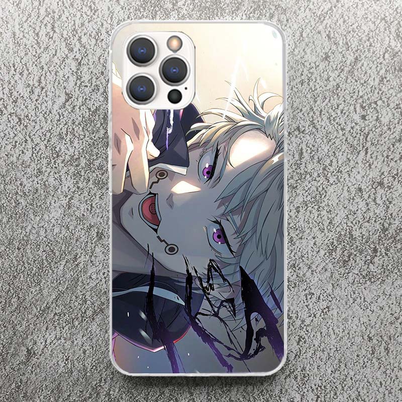 Kaisen J-Jujutsu Инумаки Тоге Чехол для телефона Для iPhone 13 12 Mini 11 Pro Max XS XR X Max 7 Plus 8 SE 6 6S 5 5S Мягкий силикон Печать