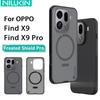 Для чехла для телефона OPPO Find X9 Pro Nillkin Super Frosted Shield Pro Магнитная жесткая PC+TPU оболочка Противоударная задняя крышка