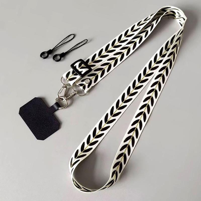 Adjustable Mobile Phone Lanyard Long Crossbody Neck Strap Phone Strap Anti-lost Hanging Rope Universal Gasket For All Phone Case