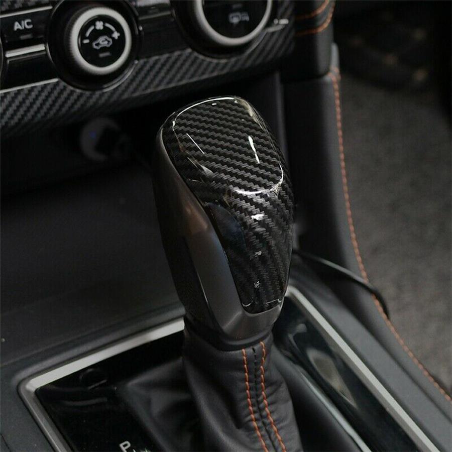1PC Gear Shift Lever Knob Cover For Subaru Crosstrek XV Forester Impreza Legacy