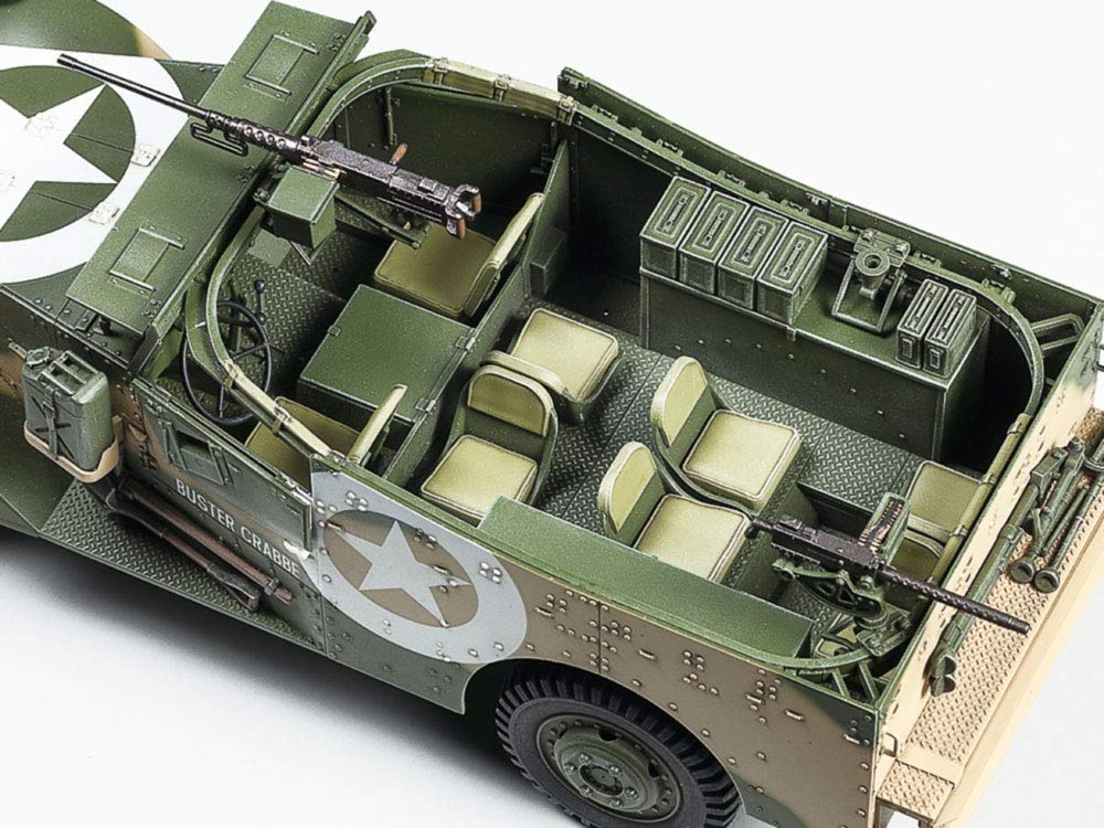 Tamiya Пластиковая модель военной миниатюры M3A1 Scout Car 35363 1/35 № 363