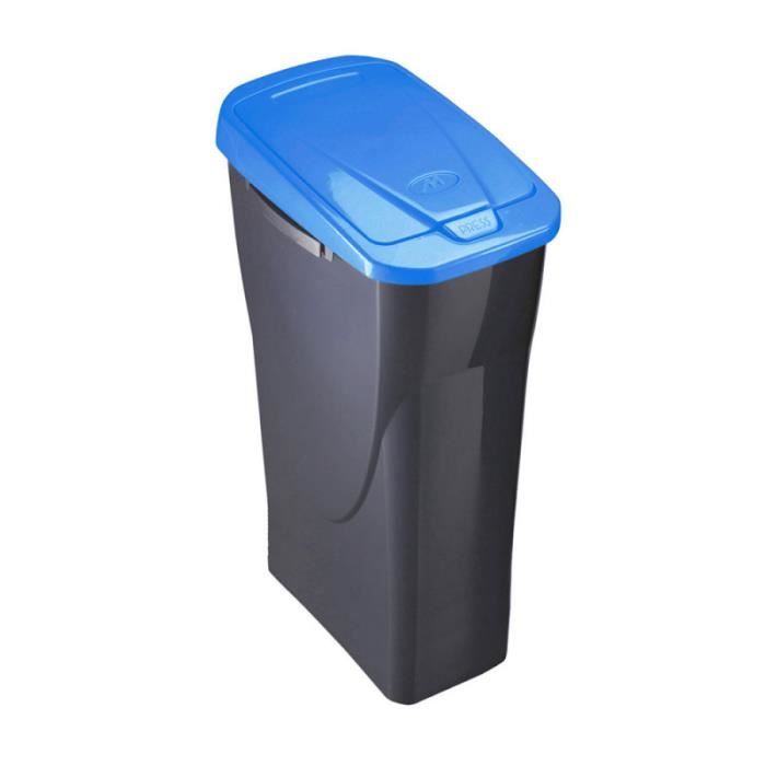 Mondex 15 Litre Ecobin Bin with Black/blue Lid 31x20x42cm