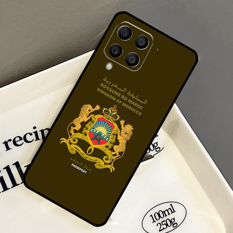 Чехол Флаг Марокко Герб для Samsung Galaxy M32 M12 M52 M15 M35 M55 M31 M56 M36 M16 M06 M13 M33 M53 M14 M34 M54
