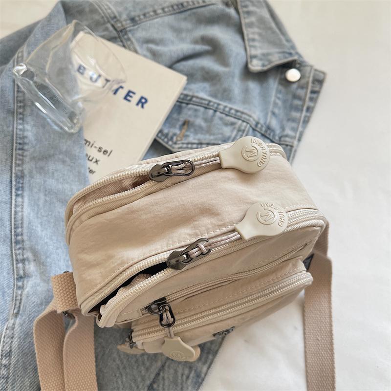 Женская сумка Легкая нейлоновая сумка через плечо Crossbody Сумка для мобильного телефона