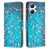 For Infinix Hot 30 Play NFC 4G PU Leather Wallet Case Pattern Printing Folio Phone Cover