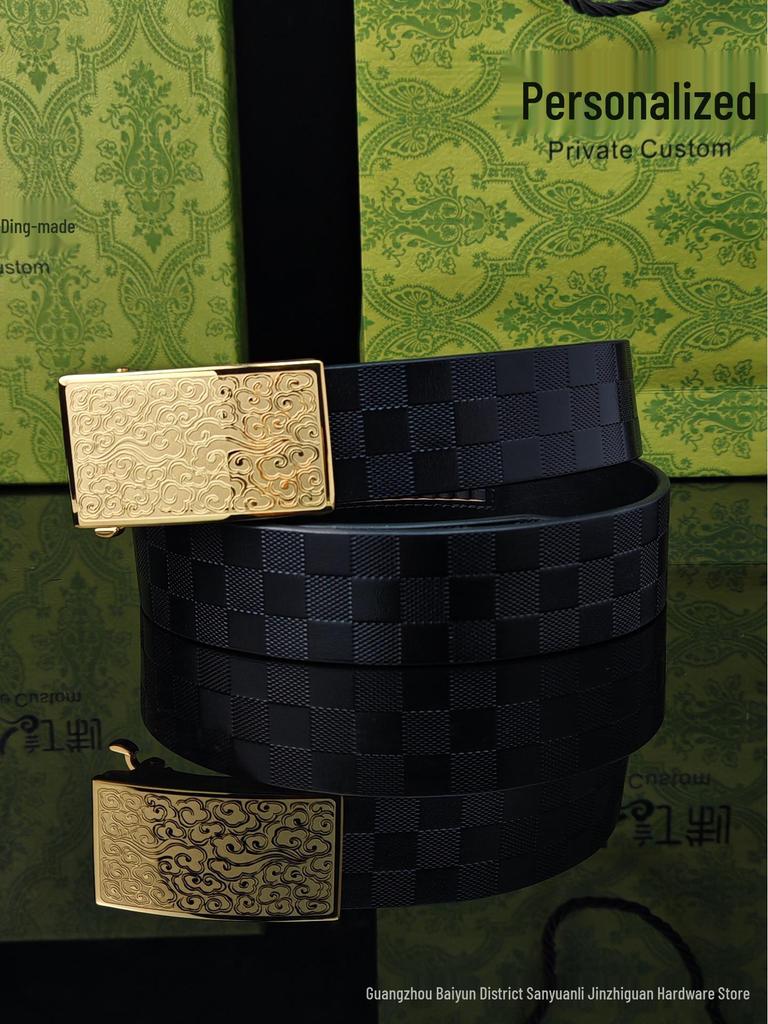 Мужская автоматическая пряжка для ремня из нержавеющей стали Xiangyun