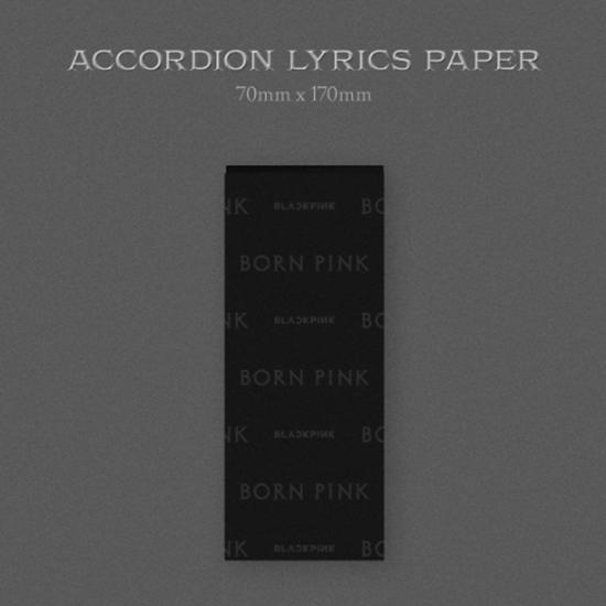 BLACKPINK - 2-й АЛЬБОМ [BORN PINK] КОРОБКА СЕТ [BLACK ver.]