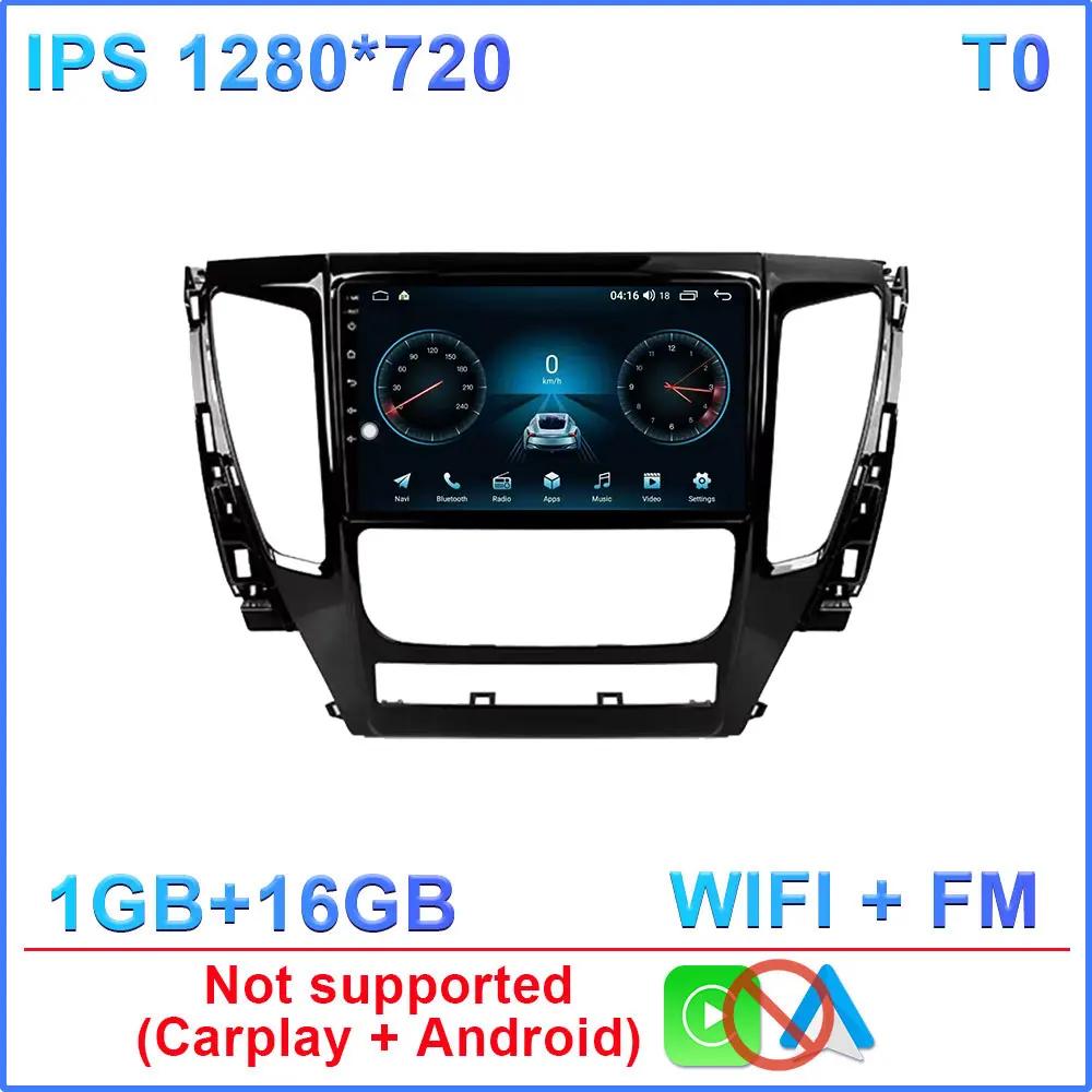 Для Mitsubishi Pajero Sport 3 2016 - 2018 Carplay Auto 4G+WIFI GPS автомобильный радиоприемник навигация мультимедиа видеоплеер стерео Android14