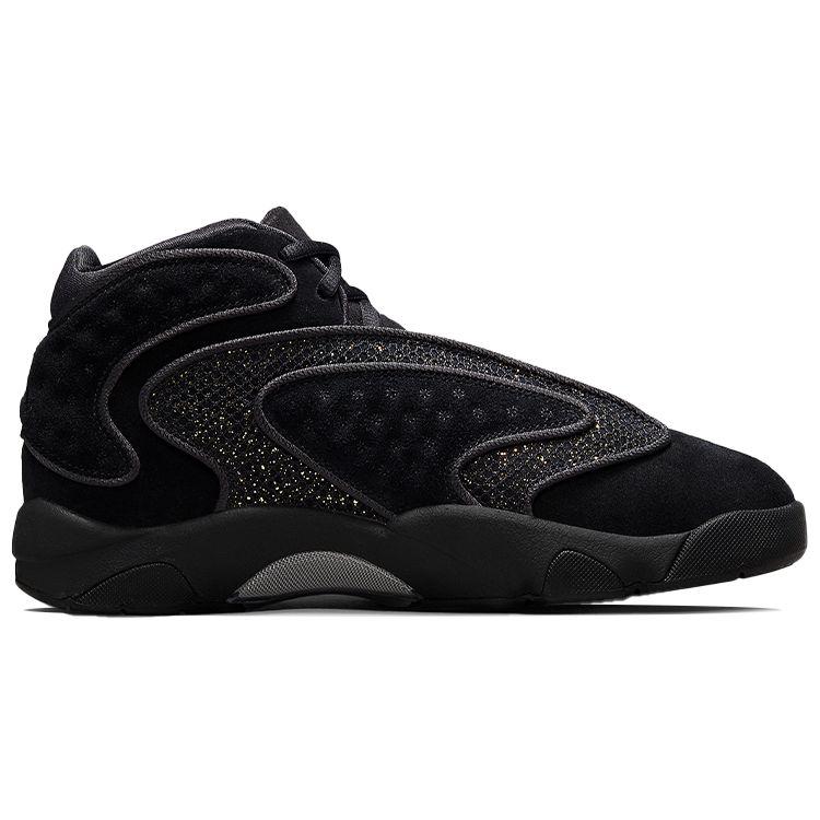 Air Jordan OG Black Metallic Gold Women Sneakers DO1850-007