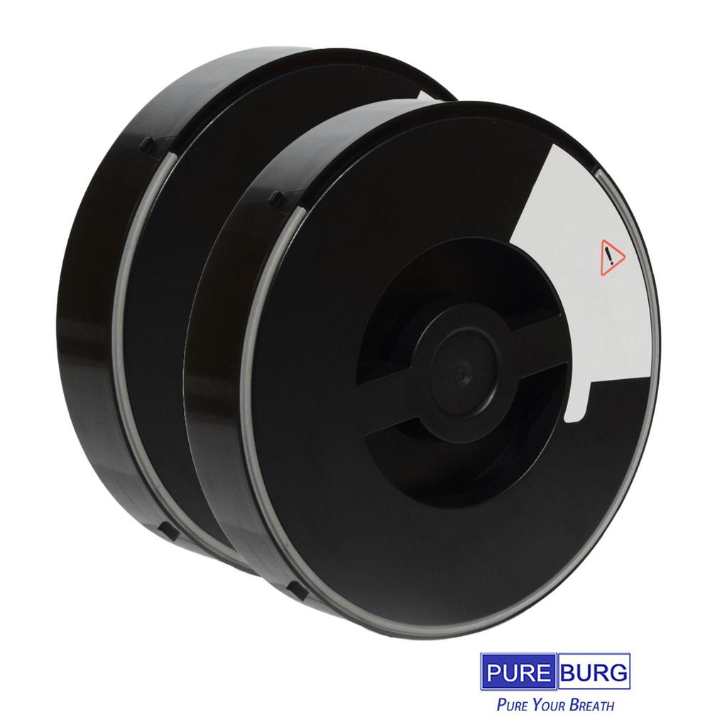 PUREBURG Сменный дезодорирующий фильтр WHDPETS Совместимый с измельчителем отходов Упаковка из 2 шт. Сокращение отходов Сушка Активированный уголь Предотвращение запаха