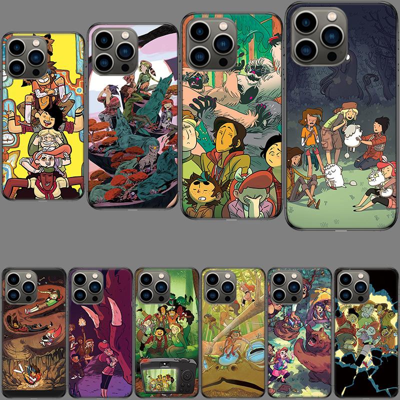 L-Lumberjanes Phone Case For Iphone 16E 15 Pro 14 Plus 17E 16 17 Pro Max Air 11 12 13 Mini Shockproof Capa Cute Cover TPU Cle