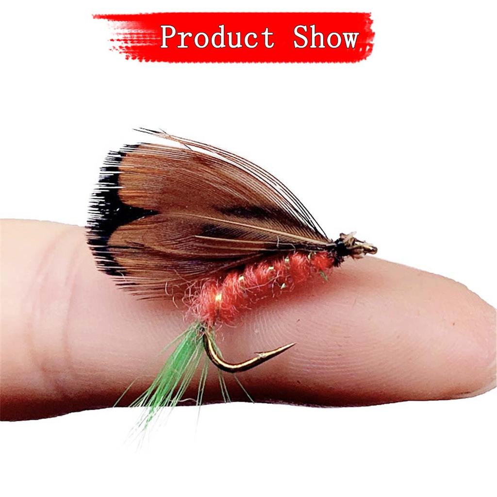 5/10 шт./кор. мушки для ловли форели искусственные насекомые моль бабочка приманка приманки