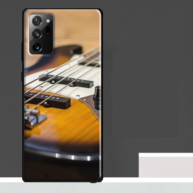 Guitar Instrument Music Case For Samsung Galaxy S25 Ultra S21 S22 S23 S24 Ultra S9 S10 S20 Plus S25 FE Phone Cover
