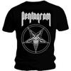 Мужская официальная футболка Пентаграмма Death Metal Relentless X-Large Черная