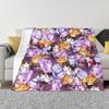 Aphmau Meow Plushies Anime Cats Throw Blanket Cartoon Modern Bedding Cozy Warm Plush Lightweight Fuzzy Couch Blanket Gifts#