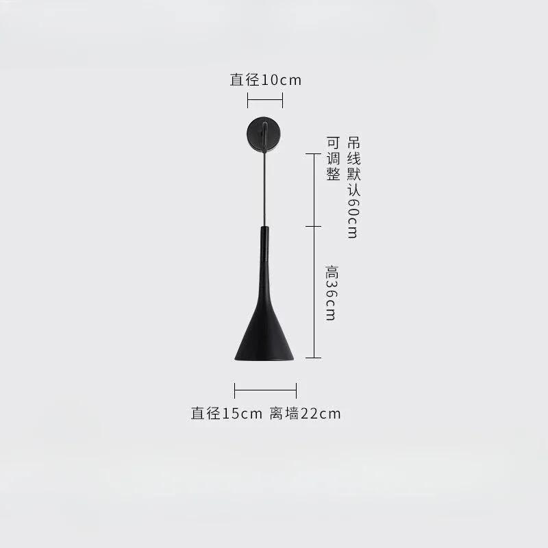 Modern Bedroom Bedside Wall Lights Gray White Black Aluminium Wall Sconces LED E27 Wall Lamp Indoor Living Room Illuminaire