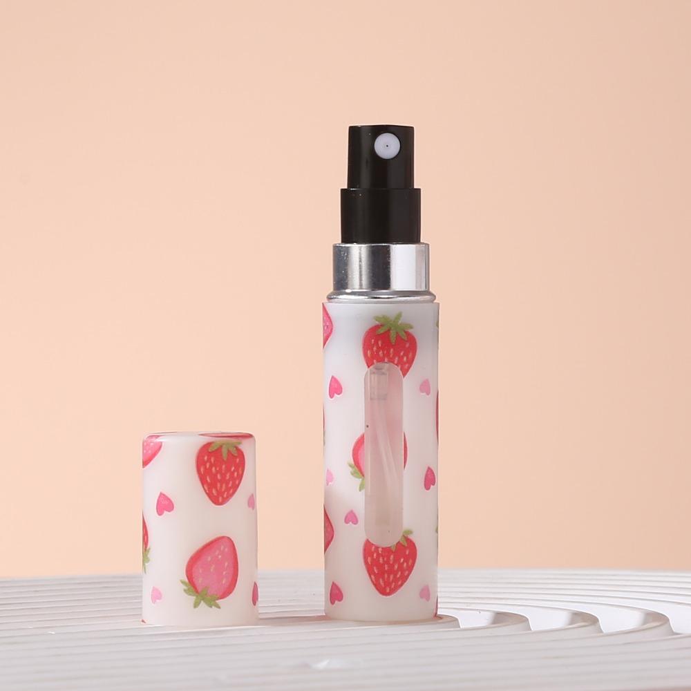 Empty Mini Perfume Bottle 5ML Perfume Atomizer Bottle Portable Spray Rotating Bottle for Women