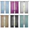 1/2pcs Translucent Curtains Tulle Curtains Home Window Decoration 100*200cm