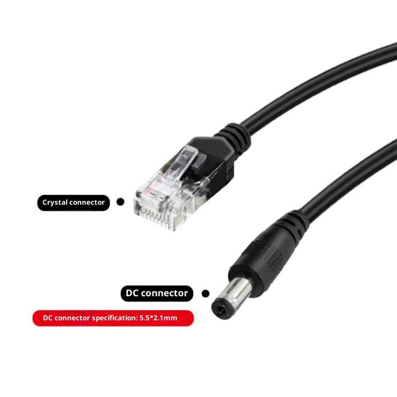 48 В к 12 В Выходная мощность IEEE 802.3af Адаптер-сплиттер Power over Ethernet Система безопасности POE Сплиттер DIY Аксессуары