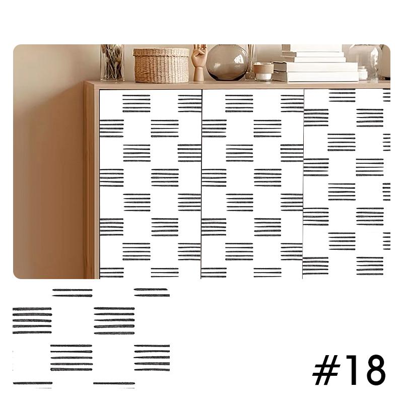 ПВХ водонепроницаемые самоклеящиеся обои для шкафа, шкафа, двери, декор, виниловые наклейки для ремонта, наклейки для мебели
