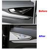Для Volkswagen VW ID.4 ID4 2022 2023 внутренняя часть автомобиля ремонт внутренняя ручка двери чаша панель крышка отделка наклейка против царапин