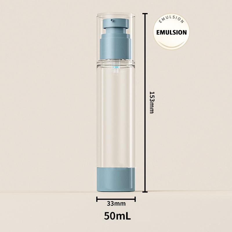 15/30/50ml Nordic Portable Vacuum Press Type Spray Bottle Vacuum Lotion Bottle Travel Cosmetic Separate Refillable Bottling