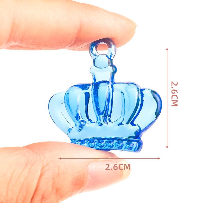 Acrylic Crystal Gem Toy Crowns - DIY Claw Machine Accessories