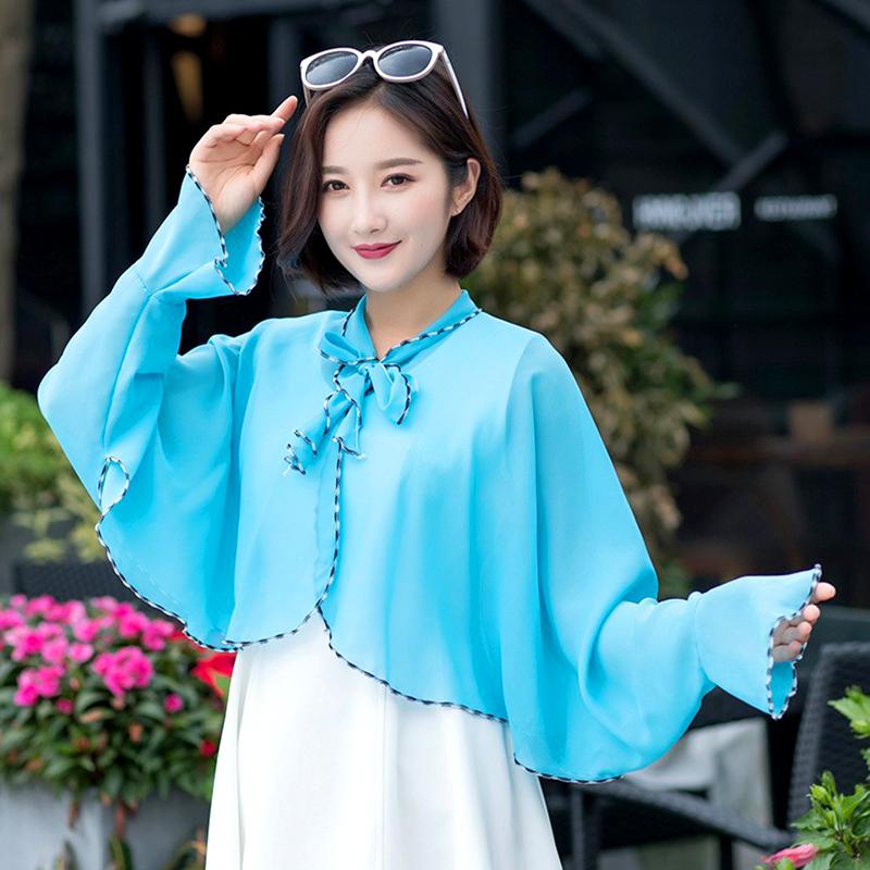 1 шт. Тонкий свободный защитный рукав с длинным рукавом, дышащий женский кардиган, модная защита от солнца, корейский стиль, солнцезащитный платок