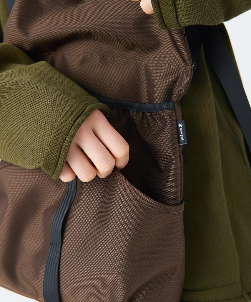 Snow Peak Recycled Cordura Shoulder Bag Shoulder Crossbody Brown One SB-26SU015 - Bag, Bag, Men's & Women's,