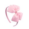 New Fashion Layered Hairbands Solid Grosgrain Ribbon Bows Headband Handmade Boutique Hairhoop Hair Accessories For Women Girls