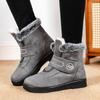 Women's Warm Ankle Boots For Women Fur Shoes Winter Shoes Woman Snow Boots For Winter Low Heels Shoes Botas Mujer