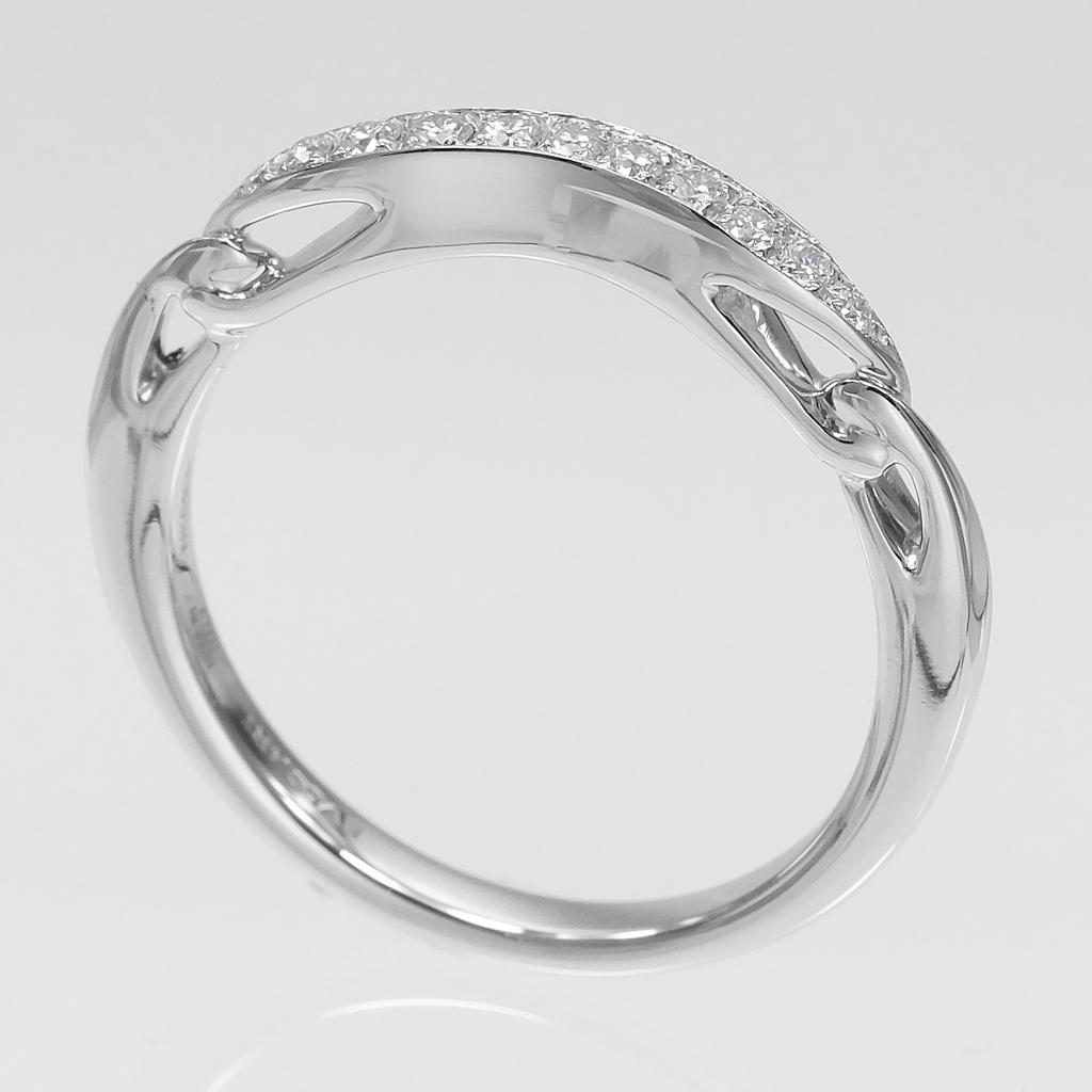 Bvlgari Кольцо «Встреча любви» Pt950Платина/бриллиант № 4,1(Наш размер) 2,85 г Женское Б/У