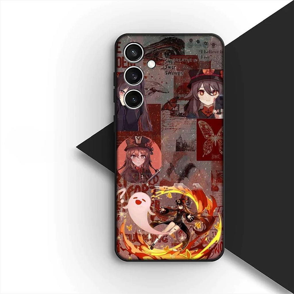Чехол для Apple iPhone 17 Pro XS Max Air 6 7 8 Plus 5 + SE 2022 SE2 16E Чехол для телефона Защитный чехол Genshin HuTao Impact