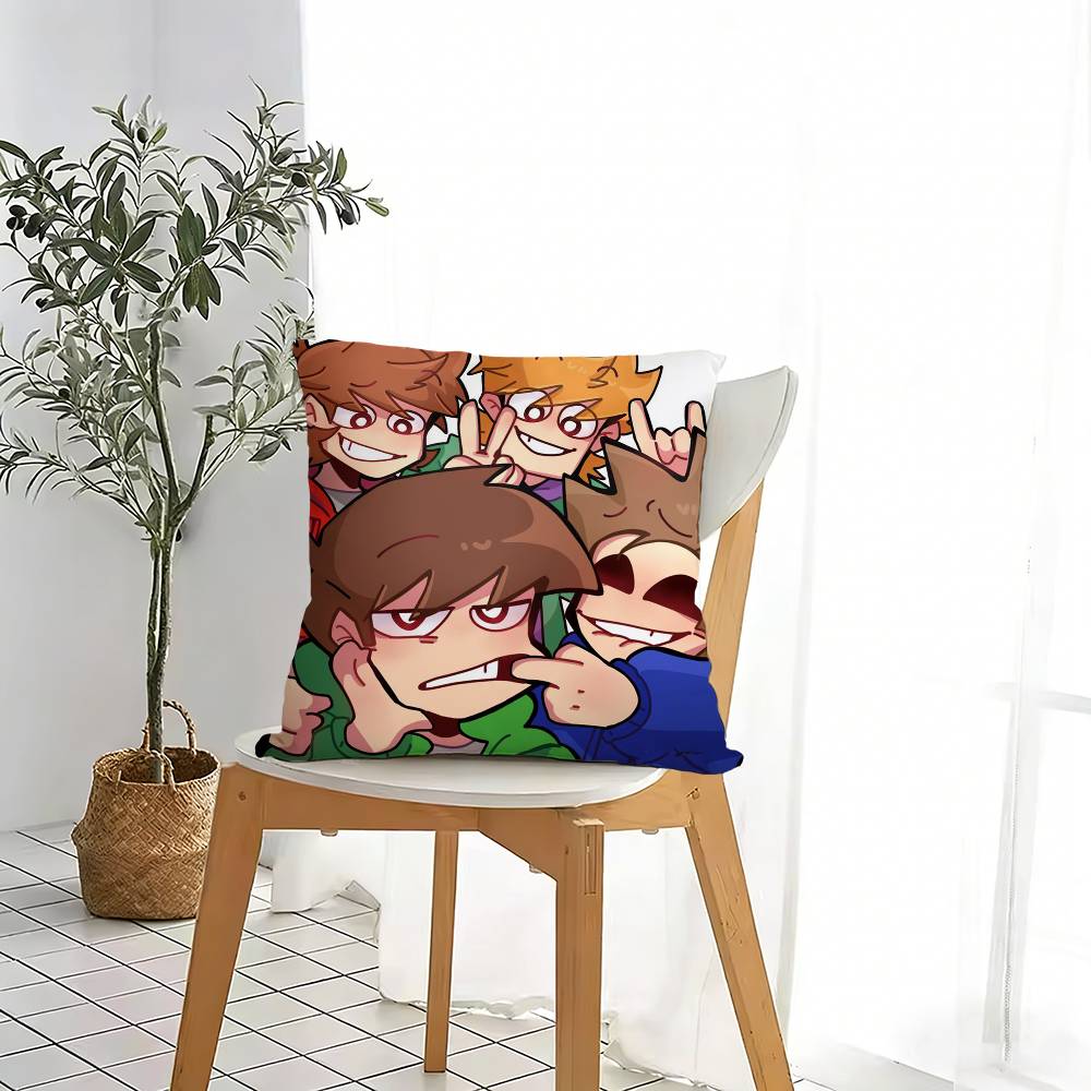 Creative Eddsworld Pillow Case For Sofa Living Room Home Office Decor Protective Cover
