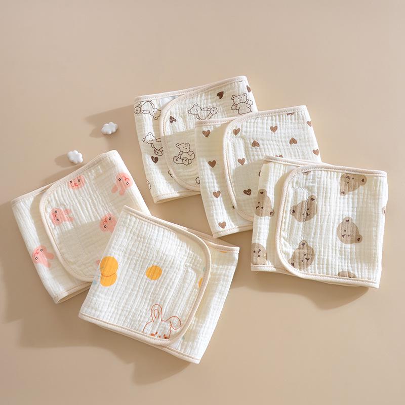 Newborn & Toddler Belly Band - Summer Thin Style Umbilical Protector & Anti-Chill Gauze Sleep Band