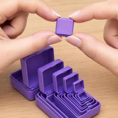 7-слойная 3D-печатная шкатулка для хранения украшений Портативная скрытая сейф-коробка Матрешка Подарок на праздник