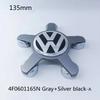DKRSE1 For VW Volkswagen Jetta MK5 Golf 4pcs 135mm Volkswagen Golf Polo Car Wheel Center Caps 5Pins Rim Hub Cover Hubcap Logo Badge Emb