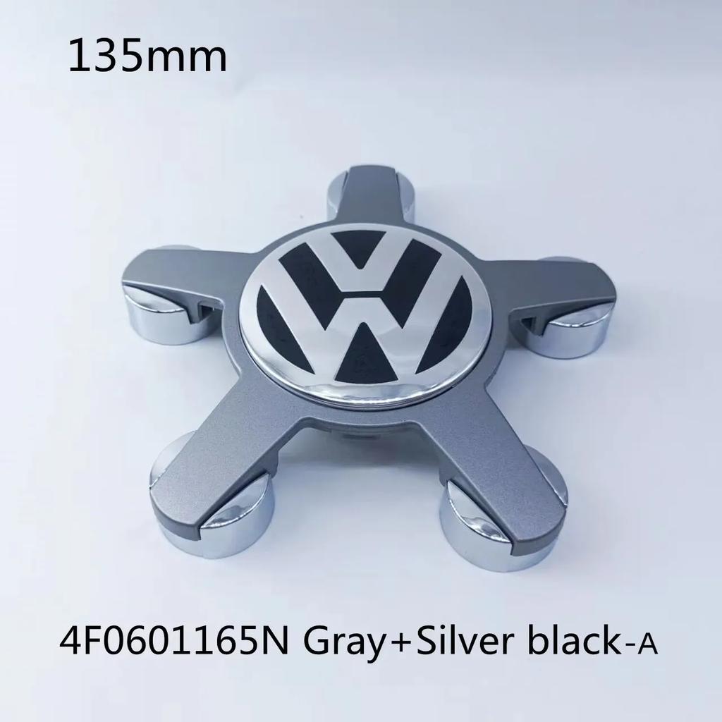 DKRSE1 For VW Volkswagen Jetta MK5 Golf 4pcs 135mm Volkswagen Golf Polo Car Wheel Center Caps 5Pins Rim Hub Cover Hubcap Logo Badge Emb