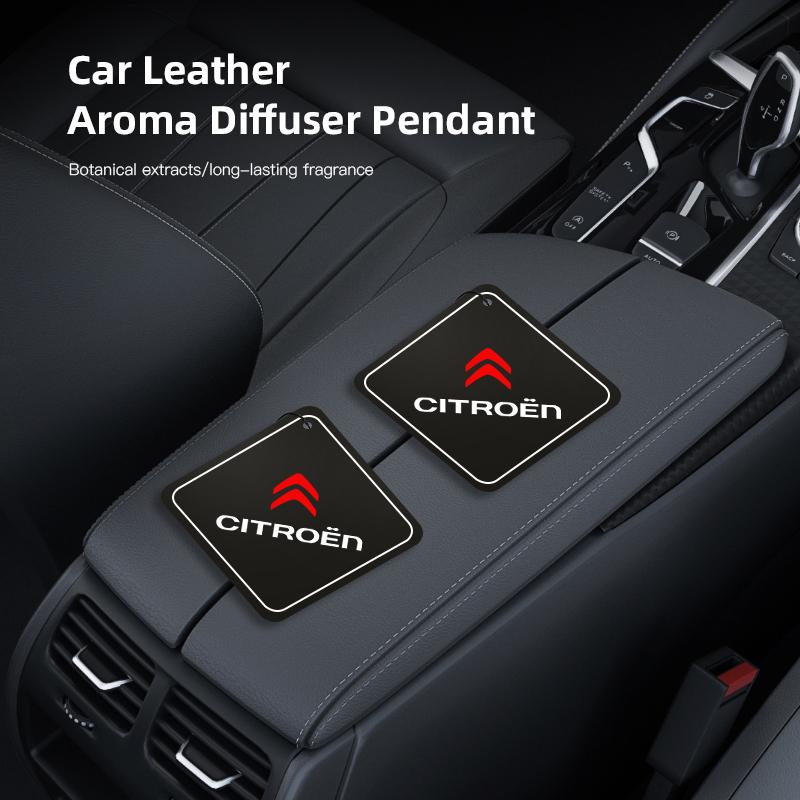 Car Fragrance Tablets Air Freshener Perfume Decoration Pendant For Citroen C4 C3 C2 Berlingo Xsara Grand Car Flavoring keychain