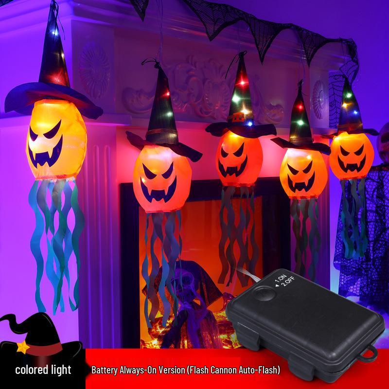 New Halloween LED Ghost Hanging Lights for Halloween Decor