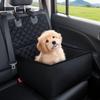 Переноска для питомцев Корзина Устойчивая к царапинам Автомобильное сиденье для собаки Нескользящая Портативная Корзина-сиденье для кошки Водонепроницаемая Прочная Чехол для сиденья питомца Путешествия