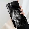 Красивый серый британский короткошерстный кот Чехол для iPhone 12 13 Mini 13 11 12 14 Pro Max XS X XR 6S 7 8 Plus SE 2020 Силиконовый чехол