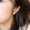 Dragonflies Inspired Alloy Ear Clip Lightweight For Casual Formal Outfit Coordination Winter Ear Accessory