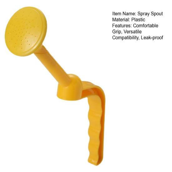 Крышка для бутылки с длинным носиком, лейка, пульверизатор, душ