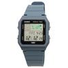 CASIO Цифровые наручные часы унисекс с мировым временем LF-30W-2A сине-серый ремешок из биопластика модель для зарубежного рынка