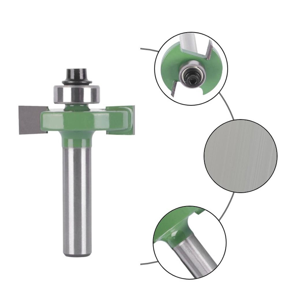 Milling Cutter Shank T-Sloting With Top Bearing Wood Slot