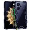 Чехол для мобильного телефона Redmi Note13pro + Защитный чехол Металлический чехол Ударопрочный и защищенный от падений Полностью закрывающий Механическая модель