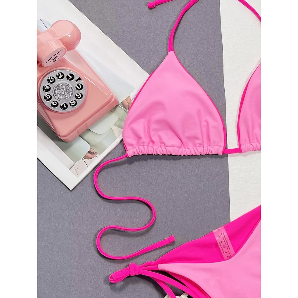 Сексуальное леопардовое микро бикини 2024, женский купальник, женский купальник, стринги, комплект бикини, бразильский Холтер, пляжная одежда, купальный костюм